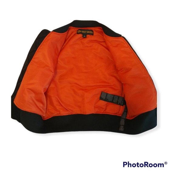 Women's Small S Harley-Davidson Aviator Flight Vest 96629-19VW - Picture 4 of 9